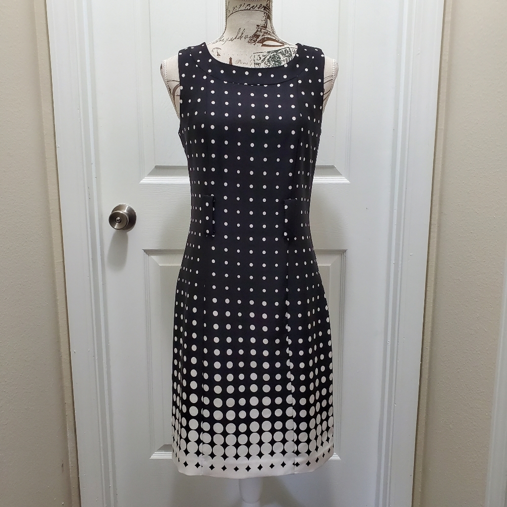 Voir Voir Black & White Dress Sz 6P
